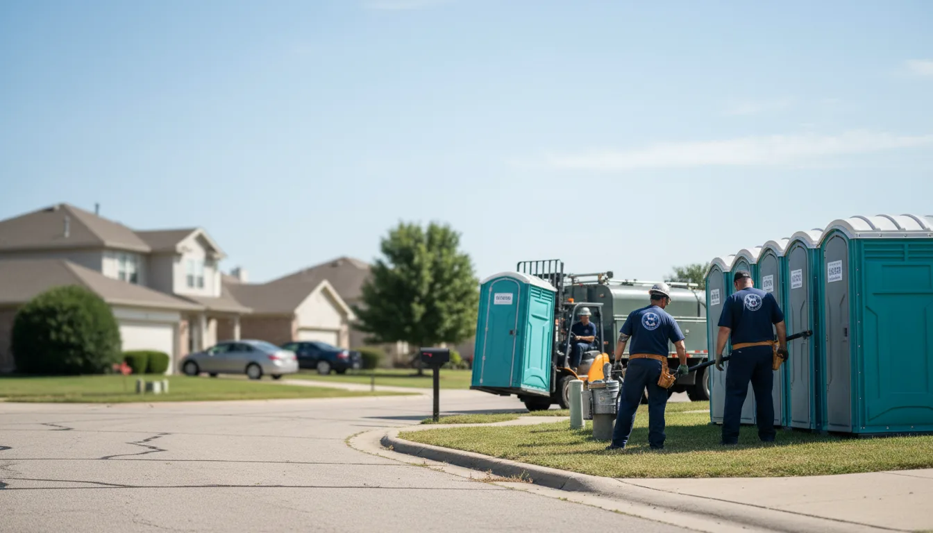 Porta Potty Rental in Hettick, IL near me
